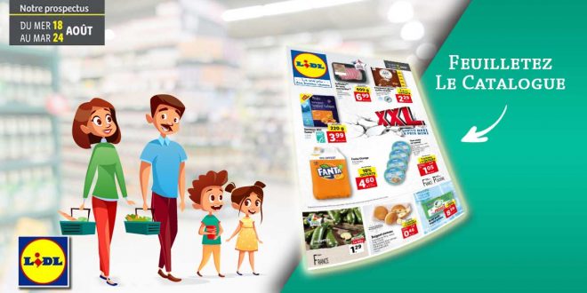 Catalogue Lidl en ligne Du 18 Au 24 Août 2021