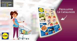 Catalogue Lidl de la semaine Du 15 Au 21 Septembre 2021