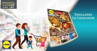 Catalogue Lidl de la semaine du 29 Septembre au 5 Octobre 2021
