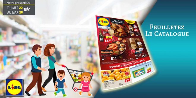 Catalogue Lidl De La Semaine Du 22 Au 28 Décembre 2021 en Ligne