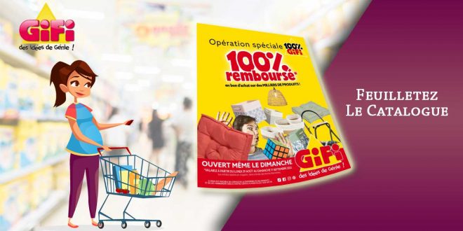 Catalogue GiFi Du 29 Août Au 11 Septembre 2022 en ligne