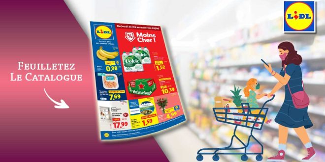 Catalogue Lidl de la semaine Du 22 Au 28 Mai 2025 en ligne