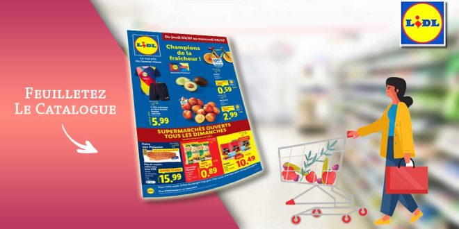 Catalogue Lidl De La Semaine Du 3 Au 9 Juillet 2025 en ligne