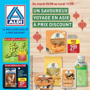 Catalogue Aldi De La Semaine Du 5 Au 11 Août 2025 en ligne