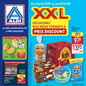 Catalogue Aldi De La Semaine Du 29 Juillet Au 4 Août 2025 en ligne