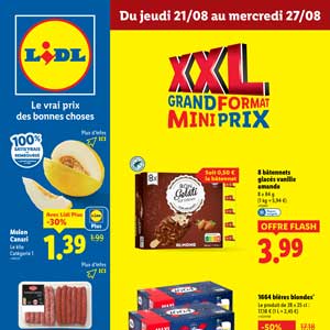 Catalogue Lidl De La Semaine Du 21 Au 27 Août 2025 en ligne