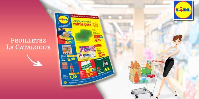 Catalogue Lidl de la semaine Du 31 Juillet Au 6 Août 2025 en ligne
