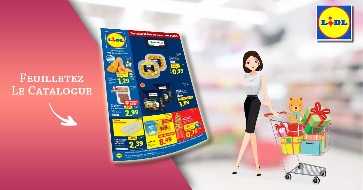 Catalogue Lidl de la semaine du 18 au 24 Septembre 2025 en ligne
