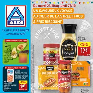 Catalogue Aldi de la semaine Du 21 Au 27 Octobre 2025 en ligne