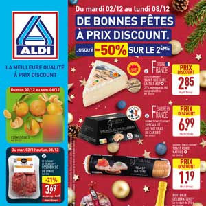 Catalogue Aldi de la semaine Du 2 Au 8 Décembre 2025 en ligne