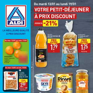 Catalogue Aldi de la semaine Du 13 Au 19 Janvier 2026 en ligne
