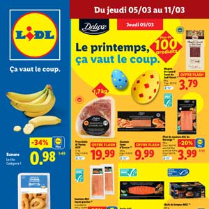 Catalogue Lidl Du 5 Au 11 Mars 2026