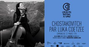 Jeu concours : 5x2 places pour le concert Chostakovitch à Cannes !