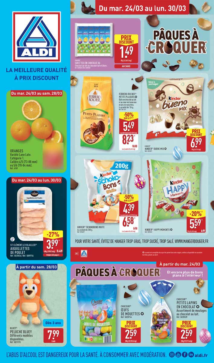 Catalogue Aldi Du 24 Au 30 Mars 2026