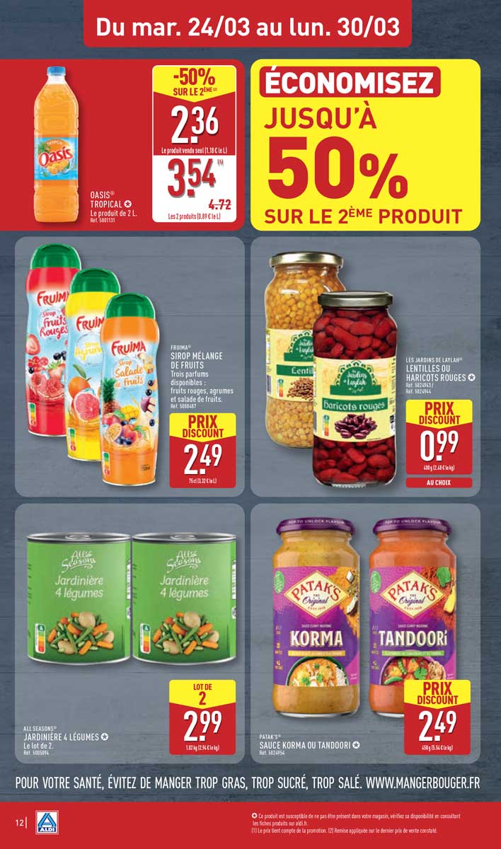 Catalogue Aldi Du 24 Au 30 Mars 2026