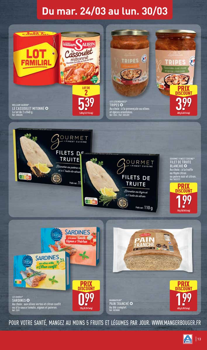 Catalogue Aldi Du 24 Au 30 Mars 2026