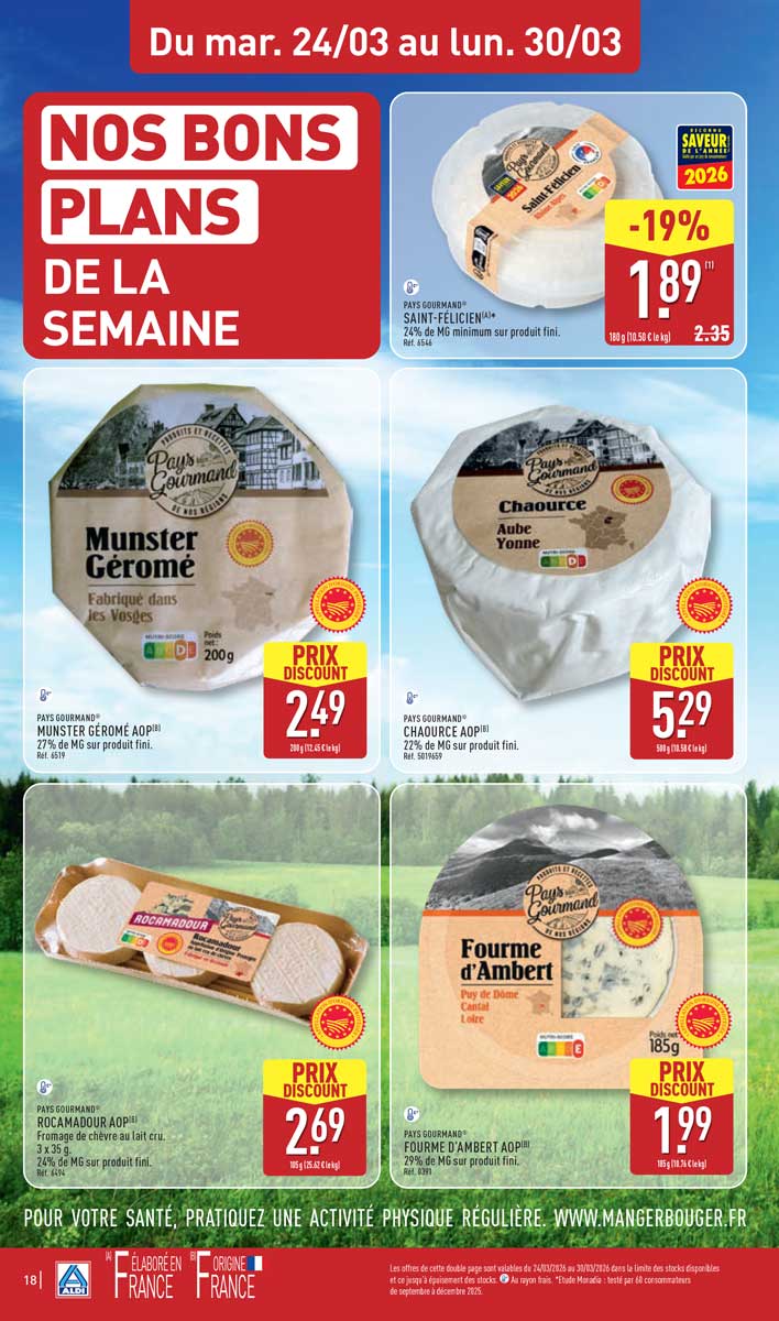 Catalogue Aldi Du 24 Au 30 Mars 2026