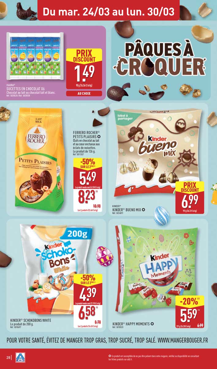 Catalogue Aldi Du 24 Au 30 Mars 2026