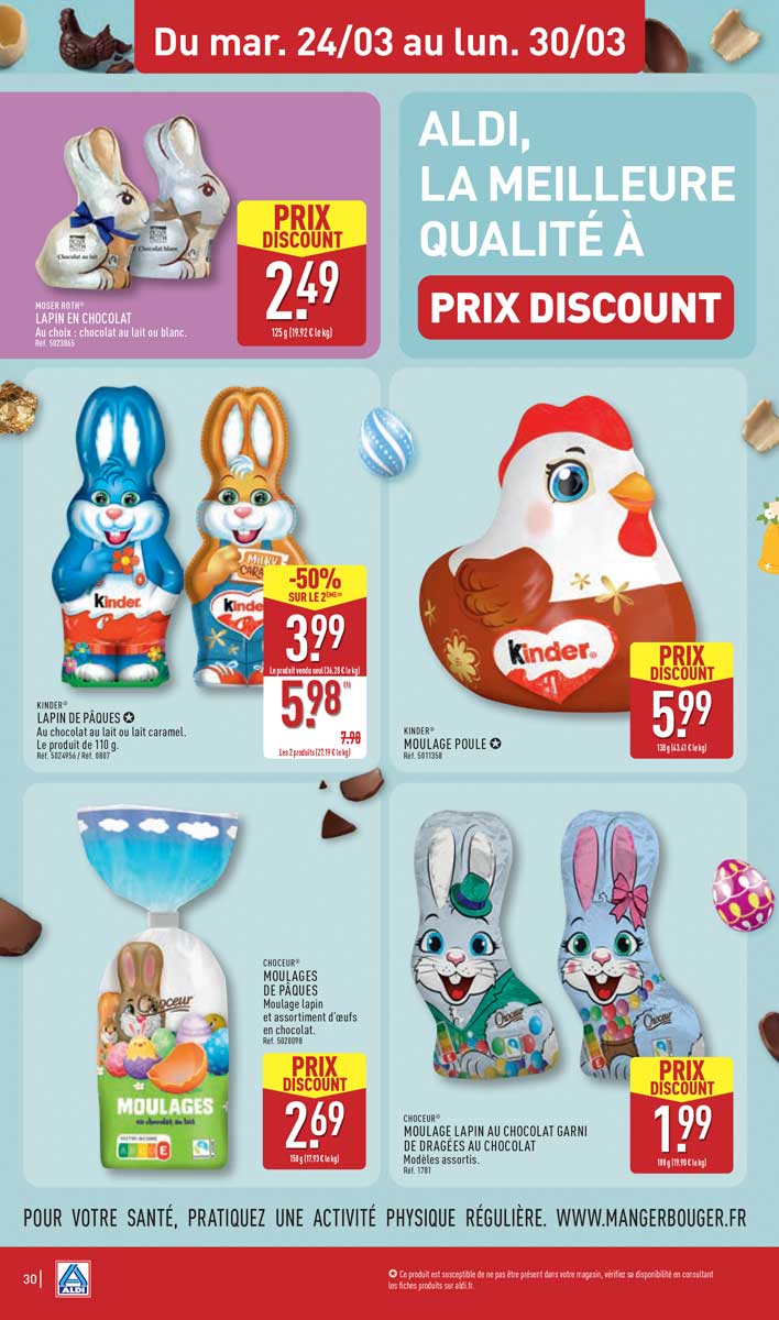 Catalogue Aldi Du 24 Au 30 Mars 2026