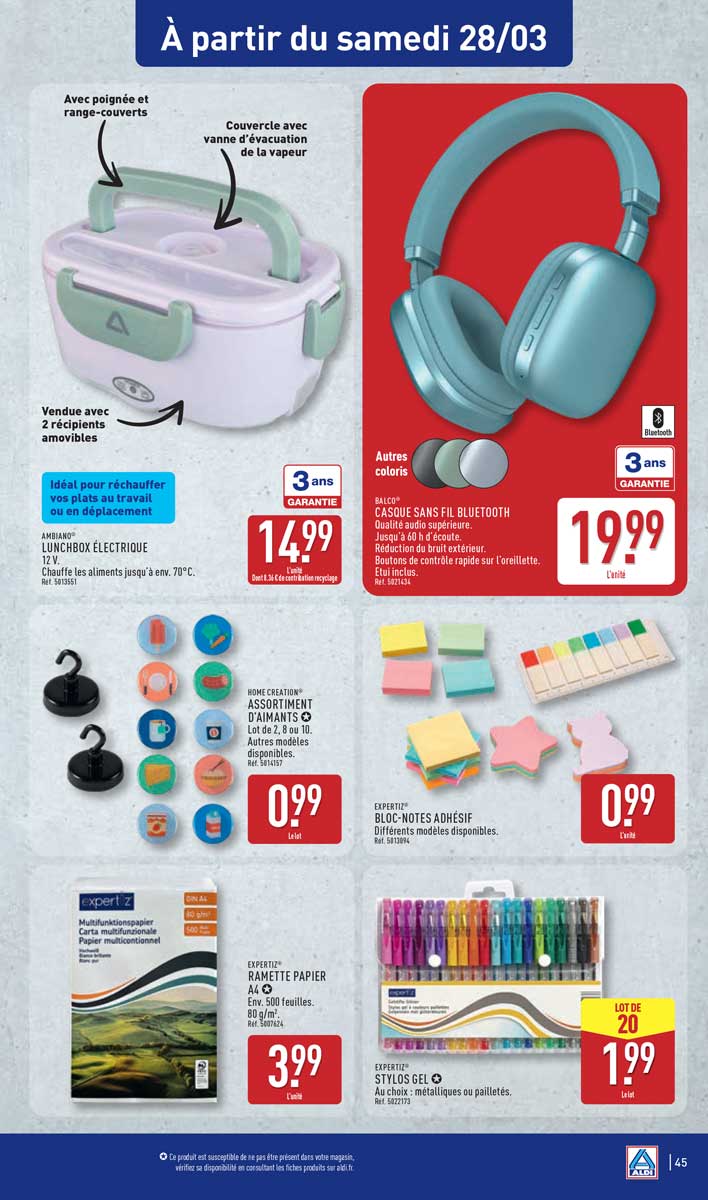 Catalogue Aldi Du 24 Au 30 Mars 2026