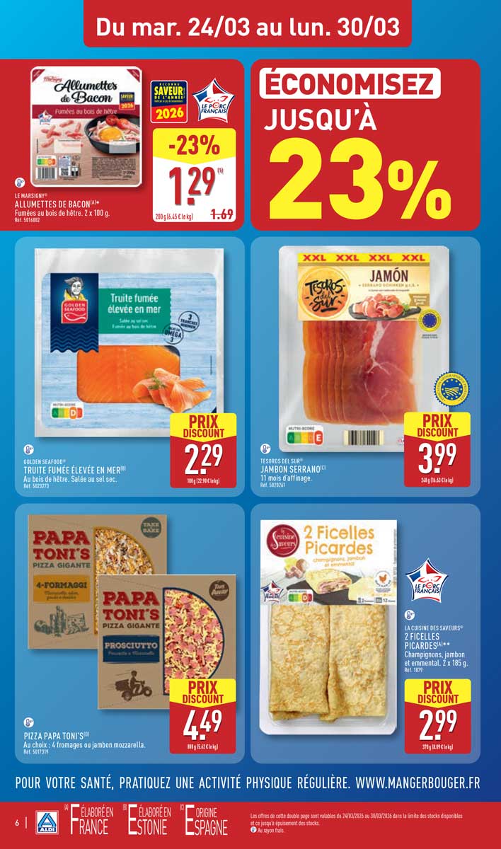 Catalogue Aldi Du 24 Au 30 Mars 2026