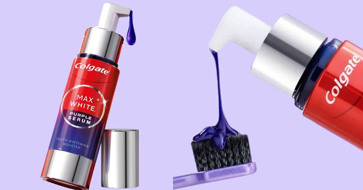 5 000 échantillons gratuits du dentifrice Colgate Max White Purple Serum