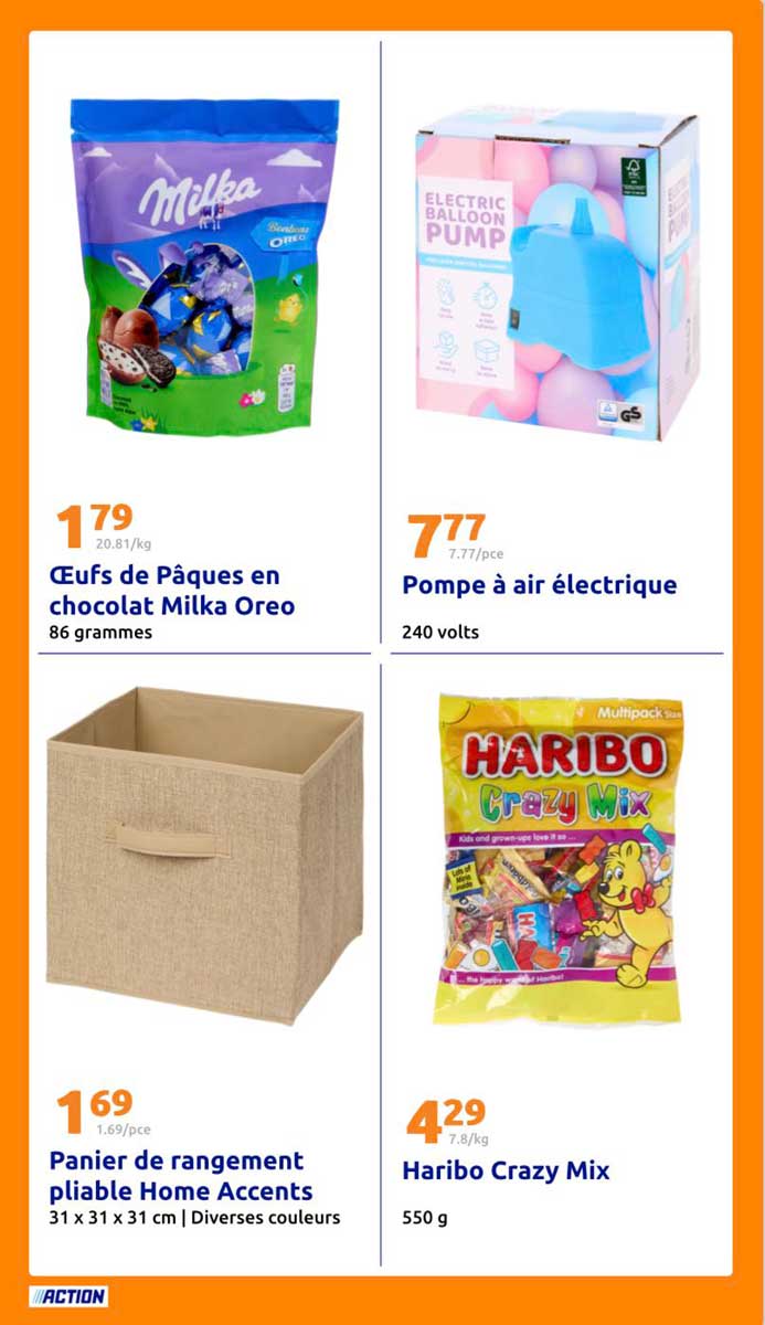 Catalogue Action de la semaine Du 11 Au 17 Mars 2026 en ligne