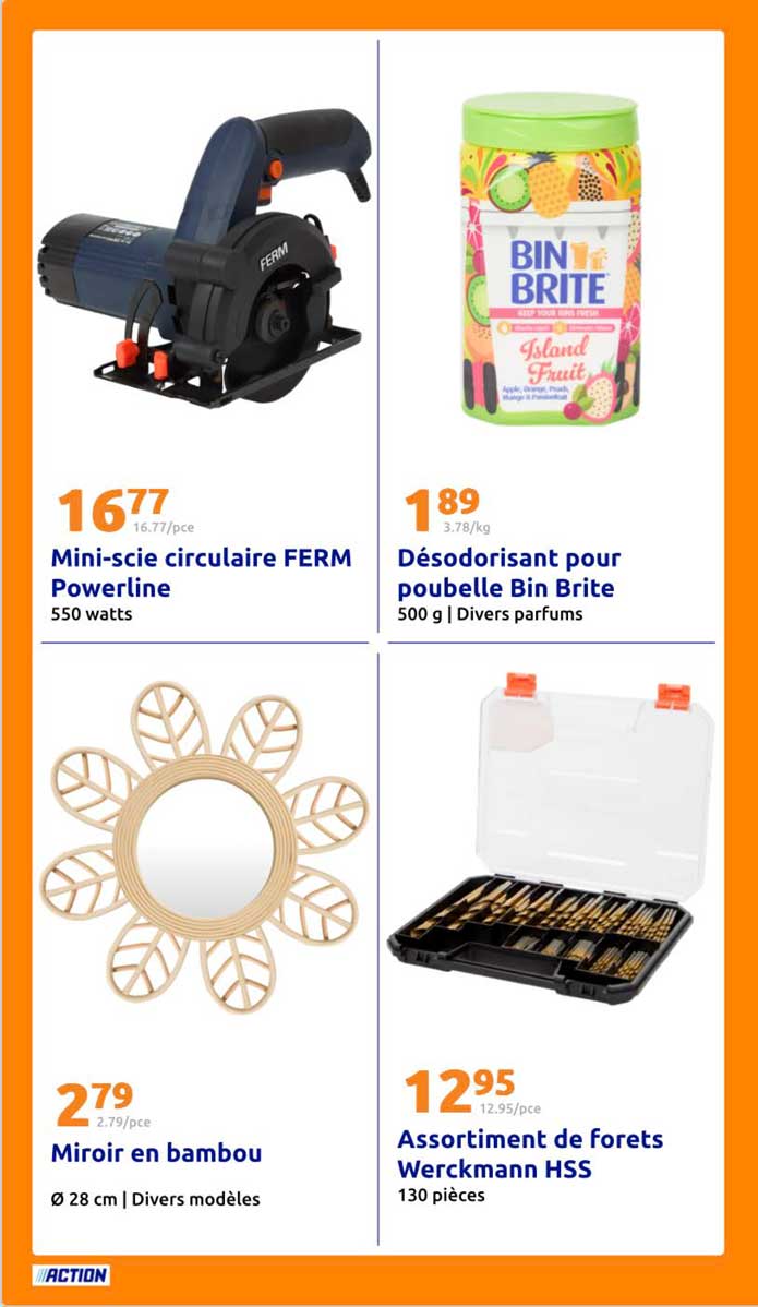 Catalogue Action de la semaine Du 11 Au 17 Mars 2026 en ligne