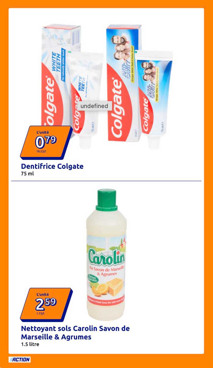 Catalogue Action de la semaine Du 11 Au 17 Mars 2026 en ligne