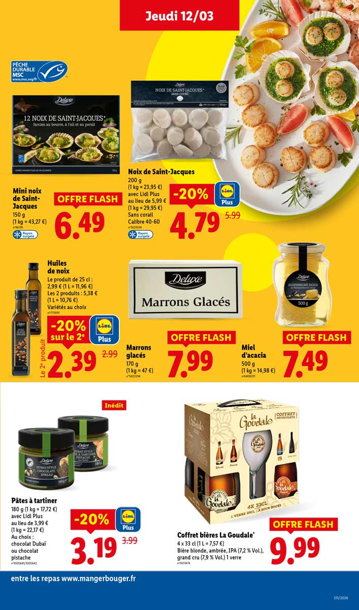 Catalogue Lidl Du 12 Au 18 Mars 2026