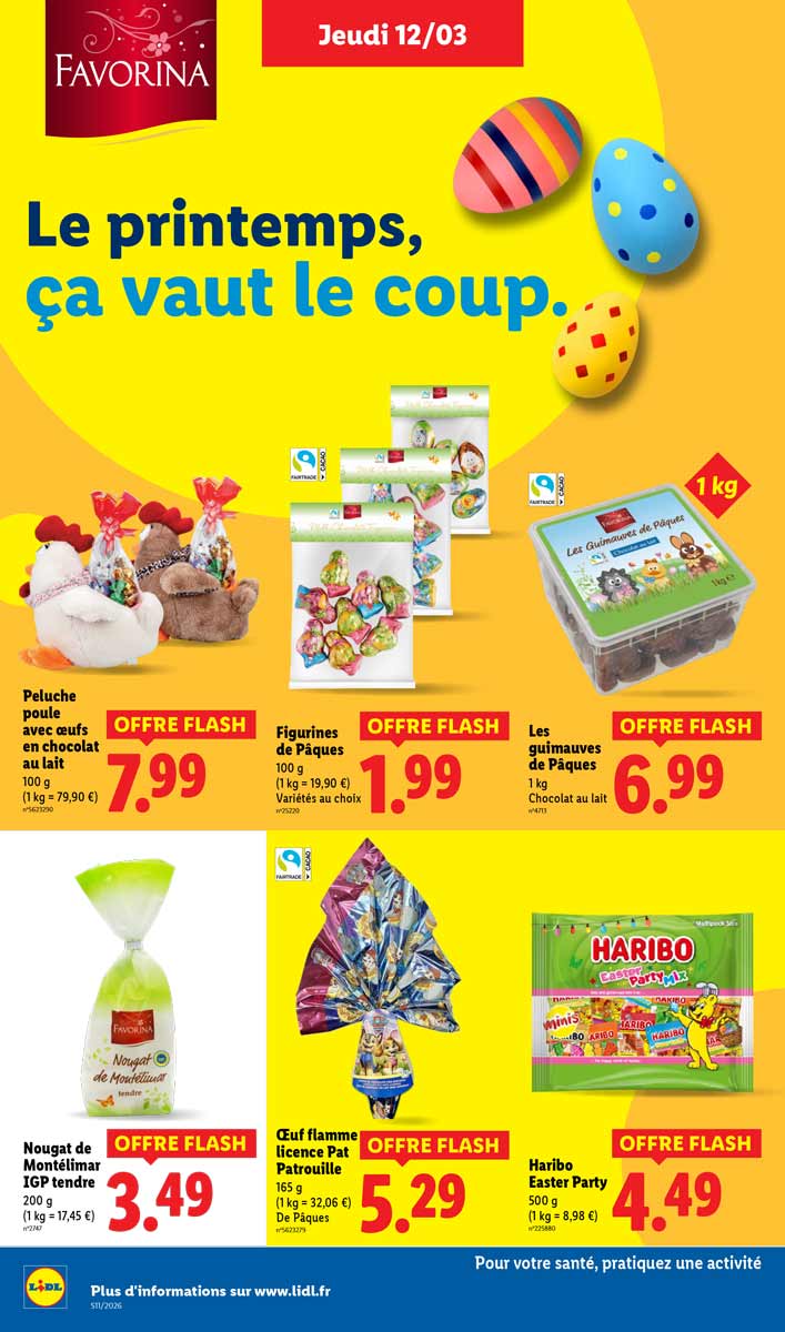 Catalogue Lidl Du 12 Au 18 Mars 2026