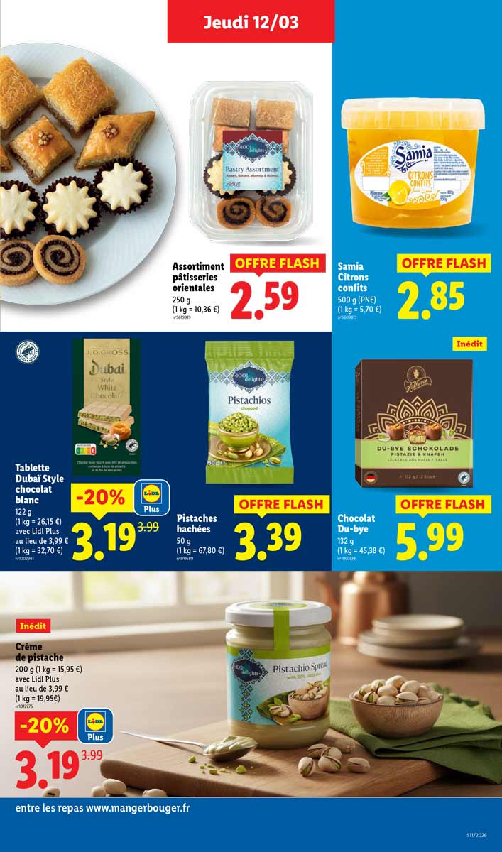 Catalogue Lidl Du 12 Au 18 Mars 2026