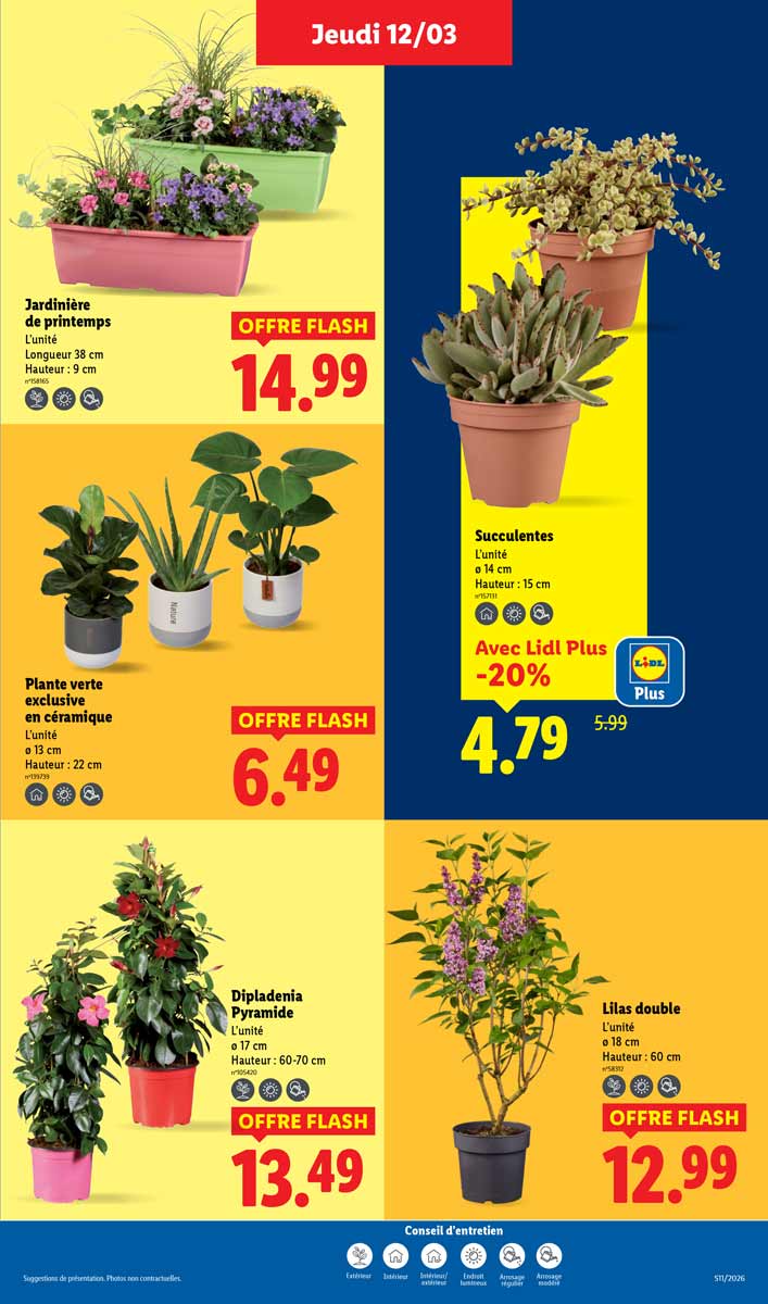 Catalogue Lidl Du 12 Au 18 Mars 2026