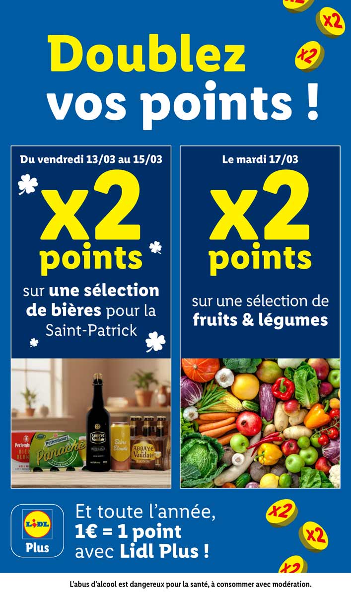 Catalogue Lidl Du 12 Au 18 Mars 2026