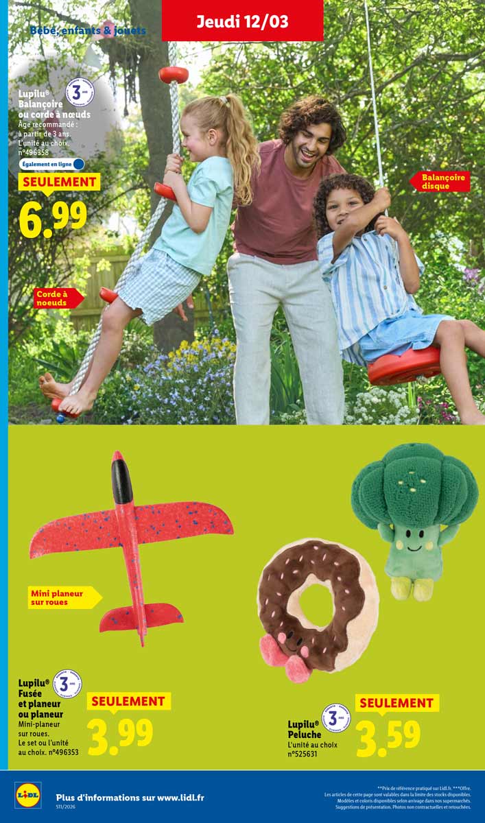 Catalogue Lidl Du 12 Au 18 Mars 2026