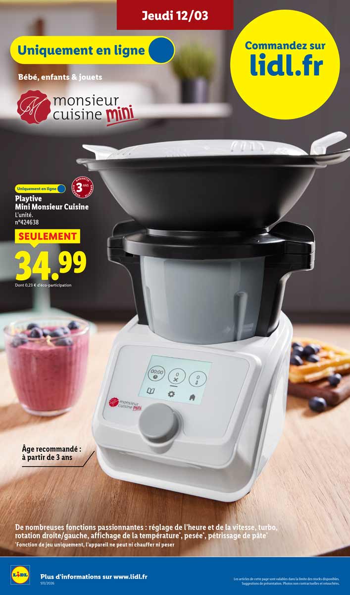 Catalogue Lidl Du 12 Au 18 Mars 2026