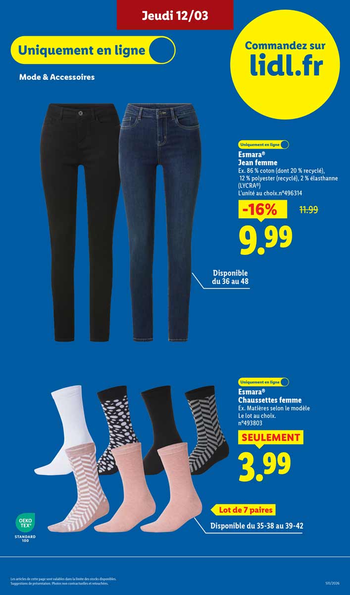 Catalogue Lidl Du 12 Au 18 Mars 2026