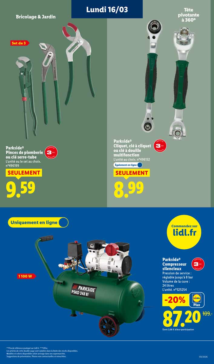 Catalogue Lidl Du 12 Au 18 Mars 2026