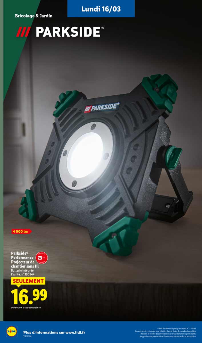 Catalogue Lidl Du 12 Au 18 Mars 2026