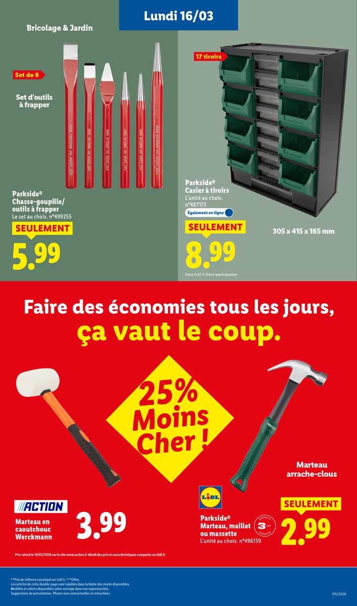 Catalogue Lidl Du 12 Au 18 Mars 2026