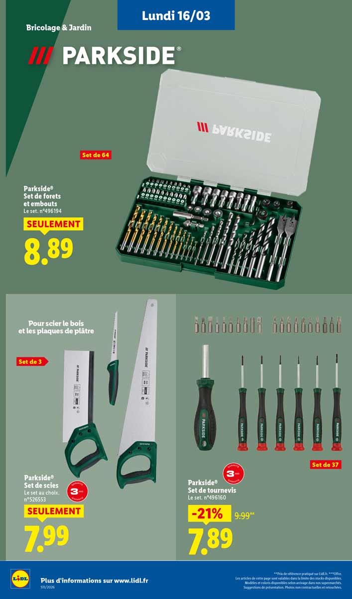 Catalogue Lidl Du 12 Au 18 Mars 2026