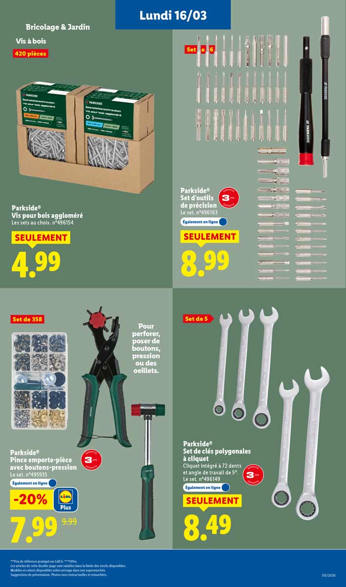 Catalogue Lidl Du 12 Au 18 Mars 2026