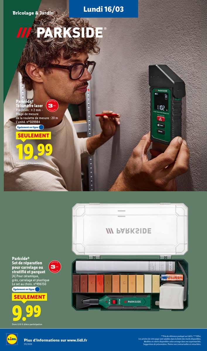 Catalogue Lidl Du 12 Au 18 Mars 2026