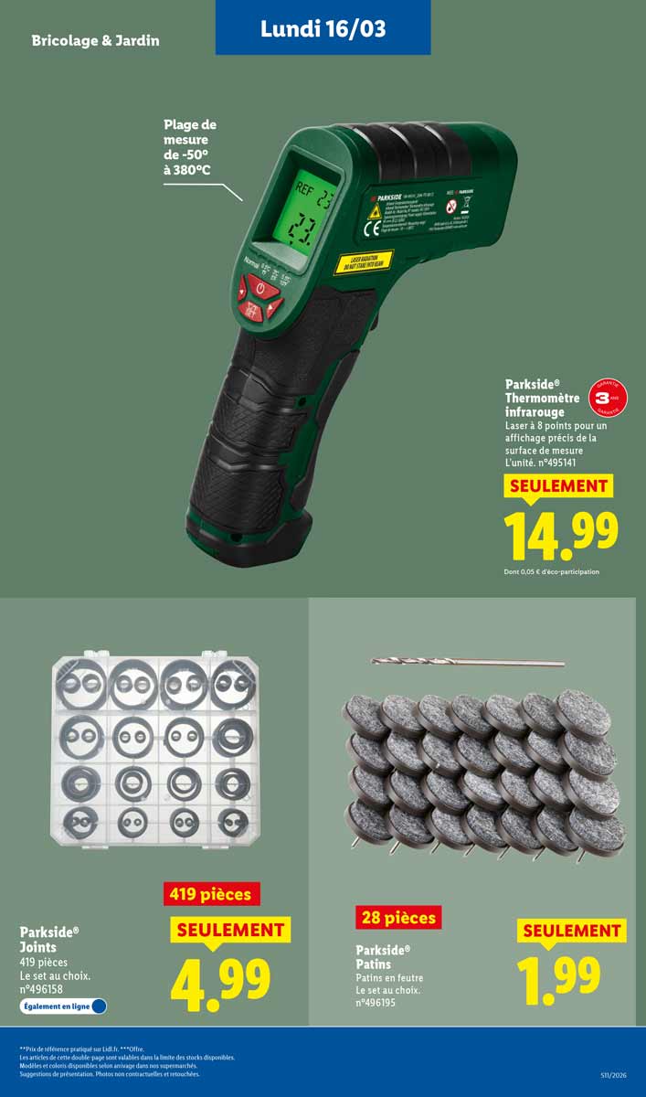Catalogue Lidl Du 12 Au 18 Mars 2026