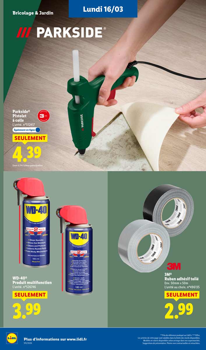 Catalogue Lidl Du 12 Au 18 Mars 2026