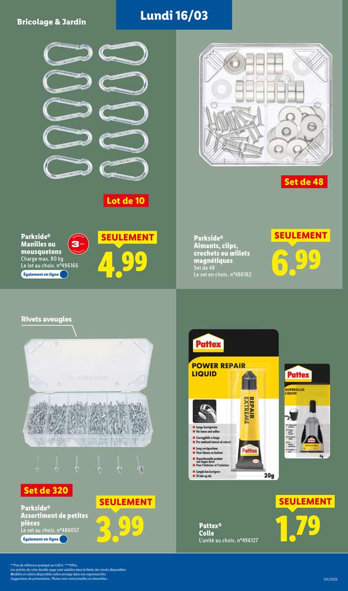 Catalogue Lidl Du 12 Au 18 Mars 2026