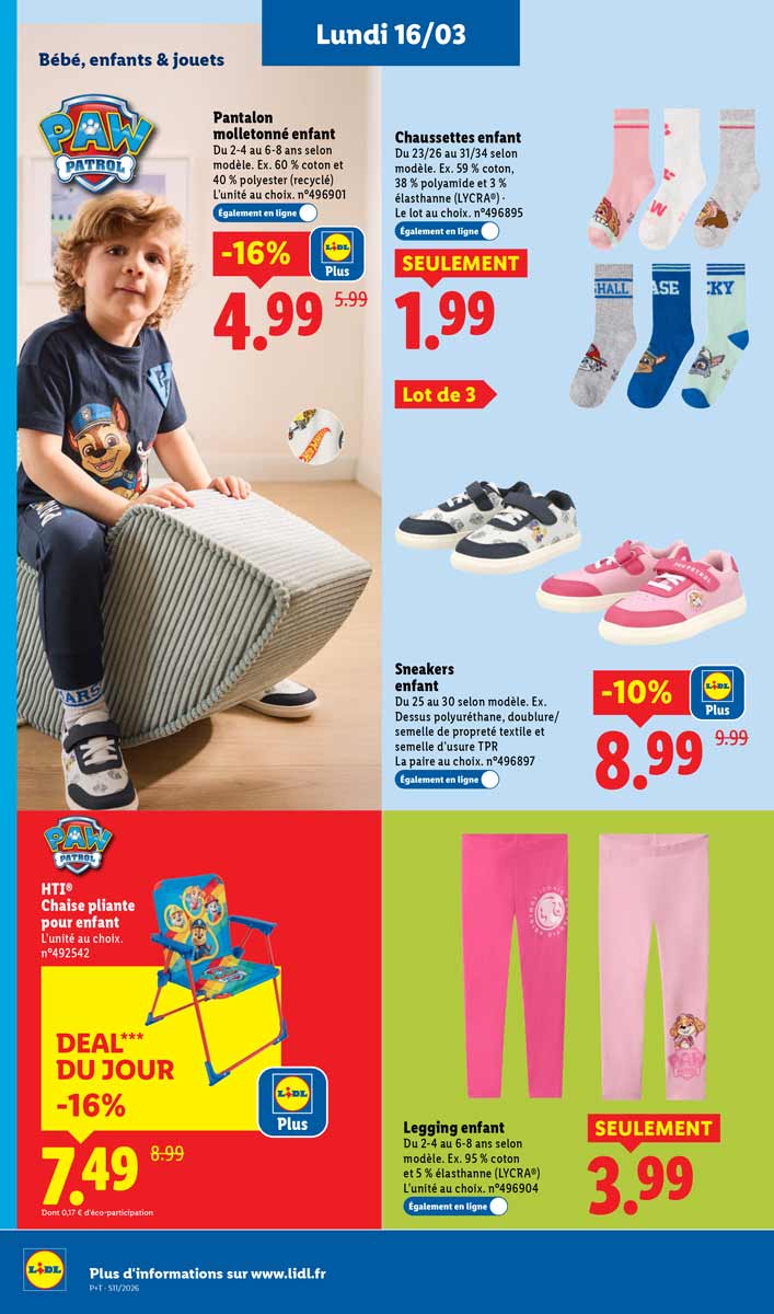 Catalogue Lidl Du 12 Au 18 Mars 2026