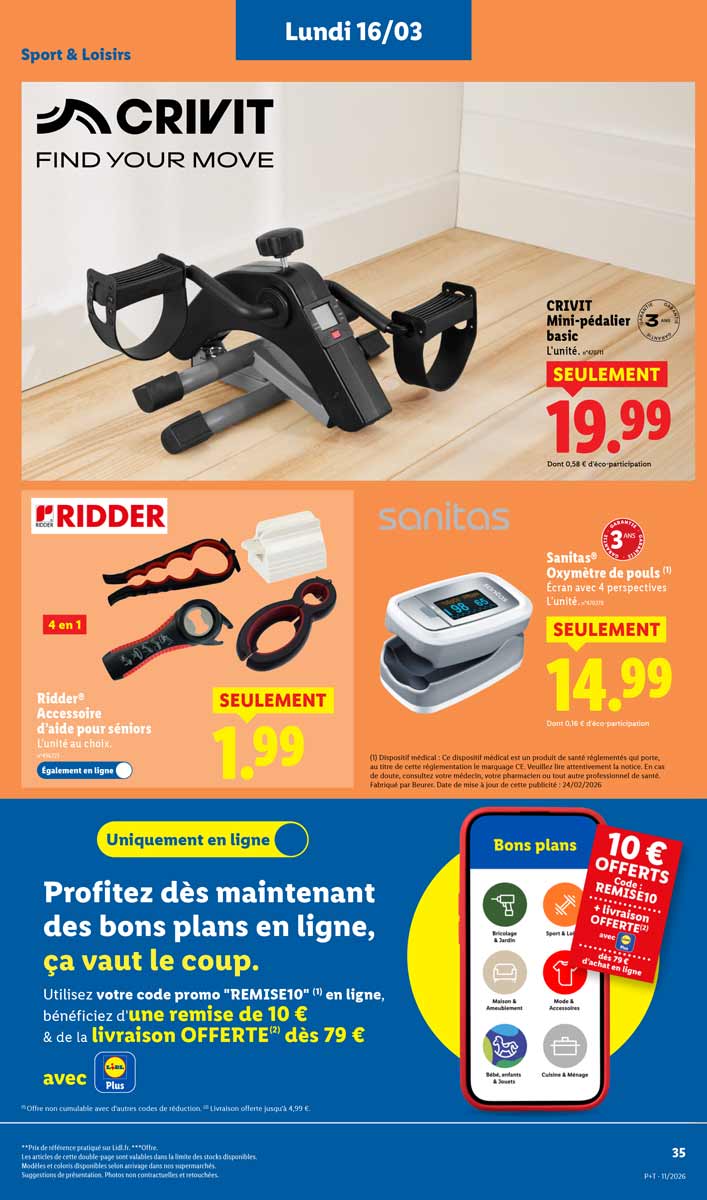 Catalogue Lidl Du 12 Au 18 Mars 2026