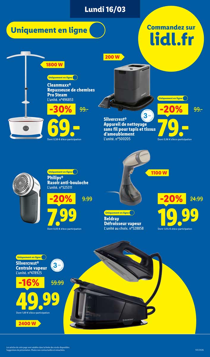 Catalogue Lidl Du 12 Au 18 Mars 2026
