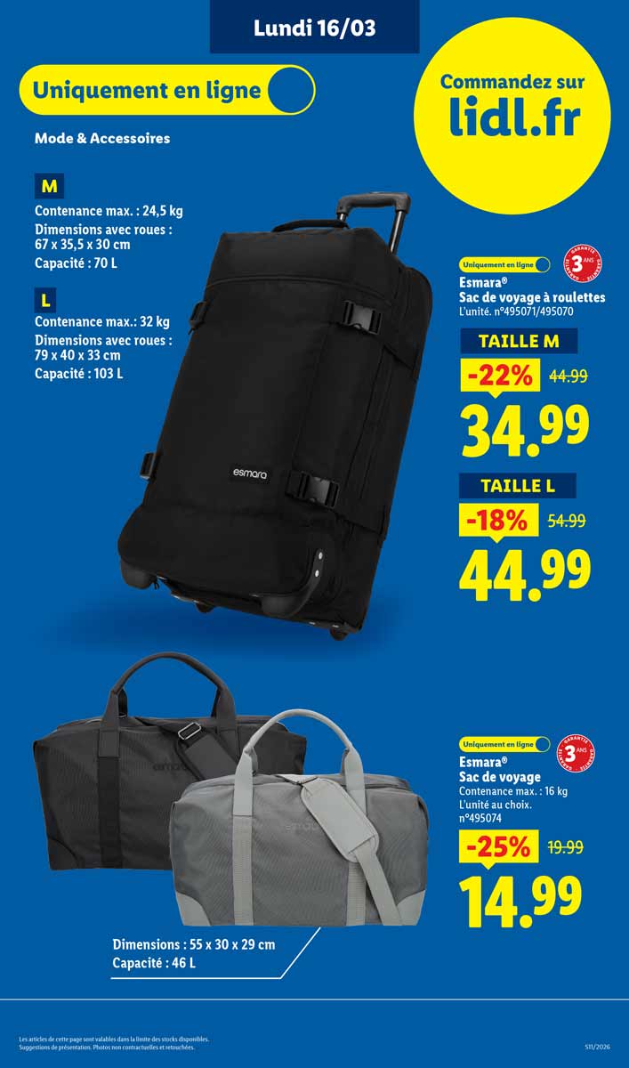 Catalogue Lidl Du 12 Au 18 Mars 2026